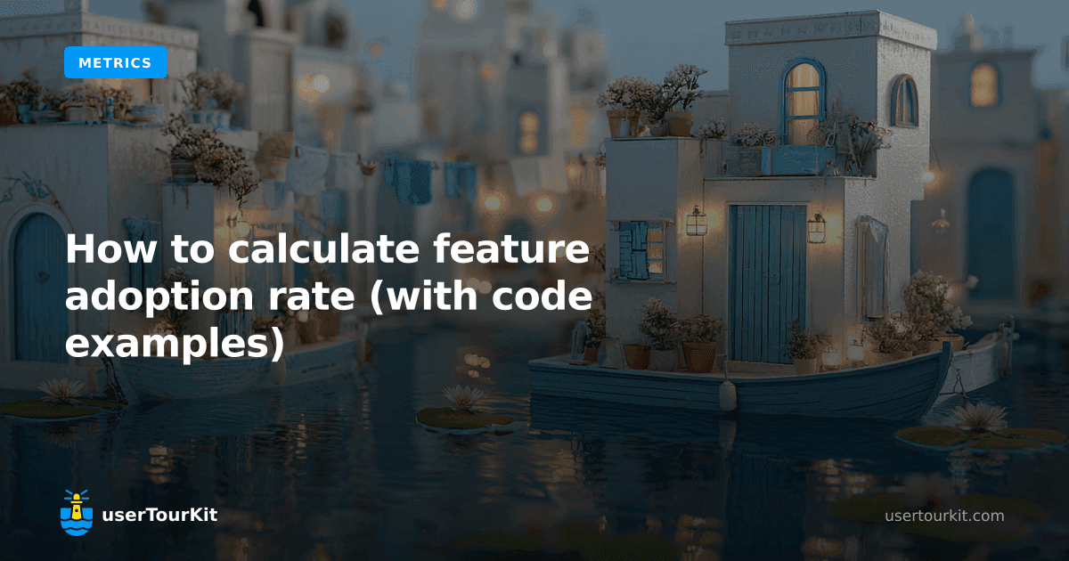 How to calculate feature adoption rate (with code examples)