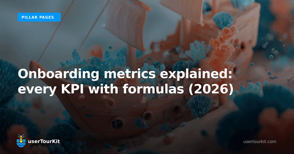 Onboarding metrics explained: every KPI with formulas (2026)