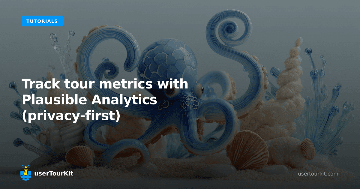 Track tour metrics with Plausible Analytics (privacy-first)