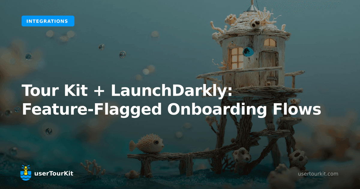 Tour Kit + LaunchDarkly: feature-flagged onboarding flows