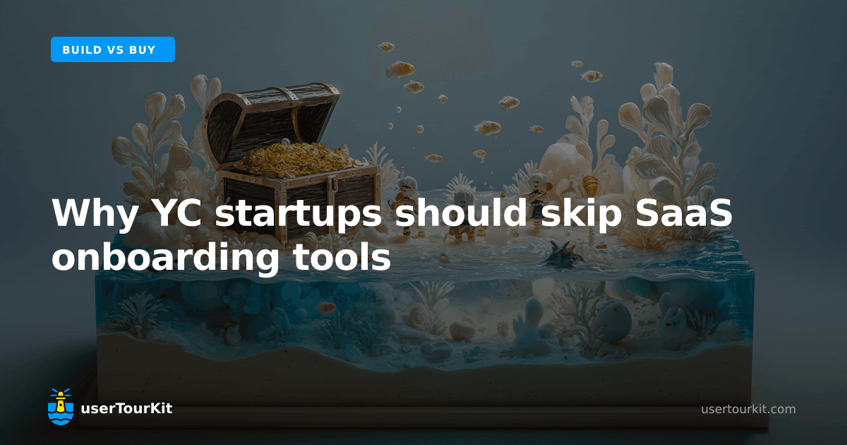 Why YC startups should skip SaaS onboarding tools